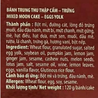 HappyElephant Mooncake Mixed+MungDurian - Yolk