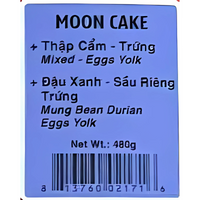 HappyElephant Mooncake Mixed+MungDurian - Yolk