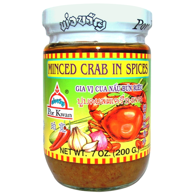 POR KWAN Minced Crab In Spices 200g