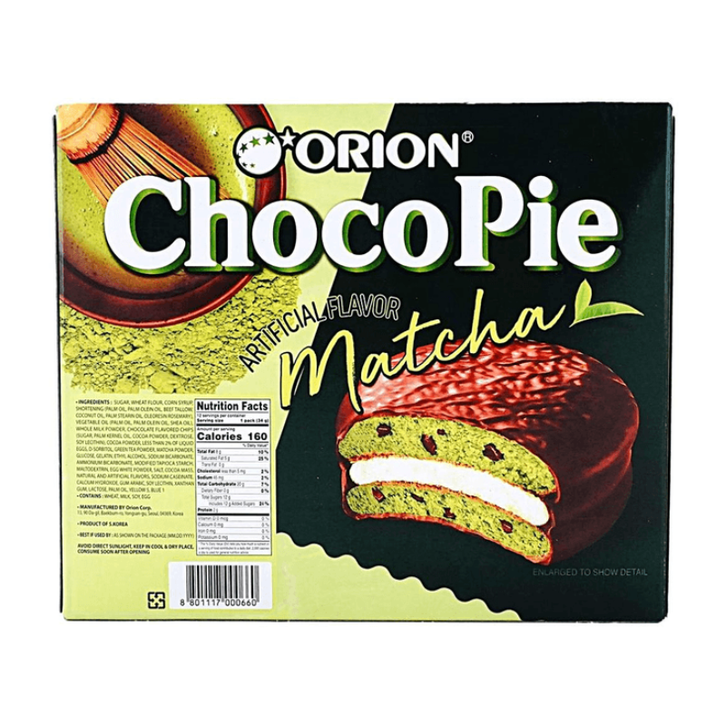 [ORION] ChocoPie Matcha - 408g