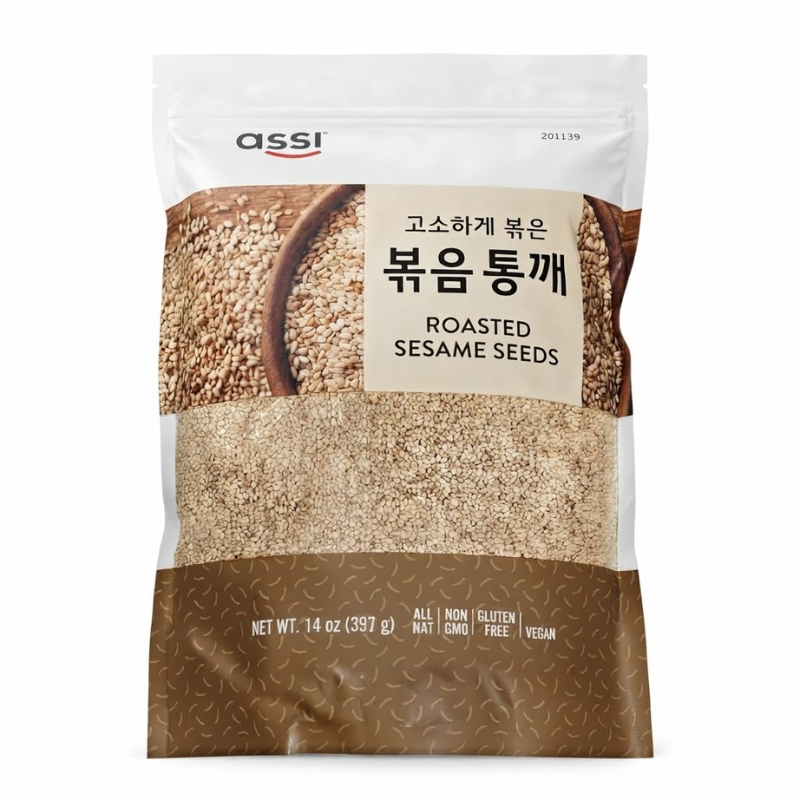 [Assi] Roasted Sesame Seeds - 14 oz