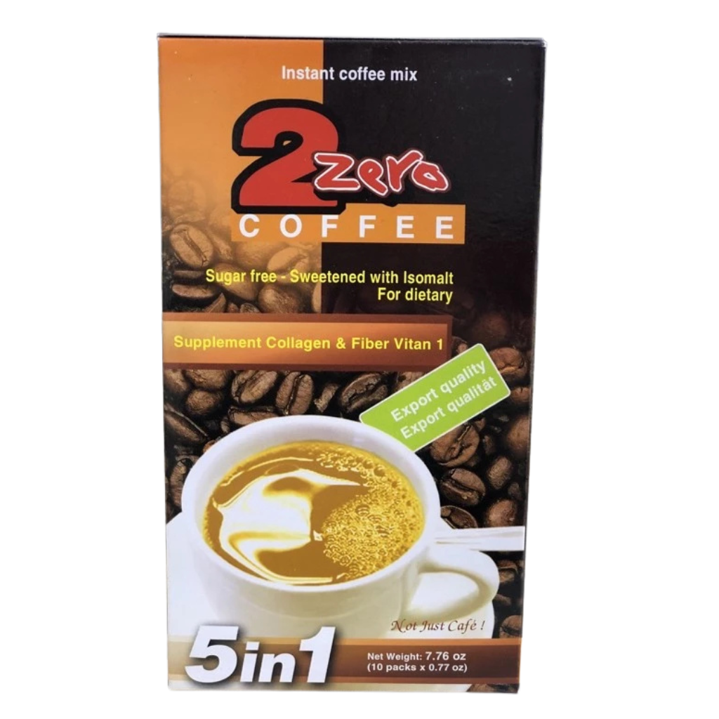 2 Zero Coffee 5 In 1 Diet 7.76oz