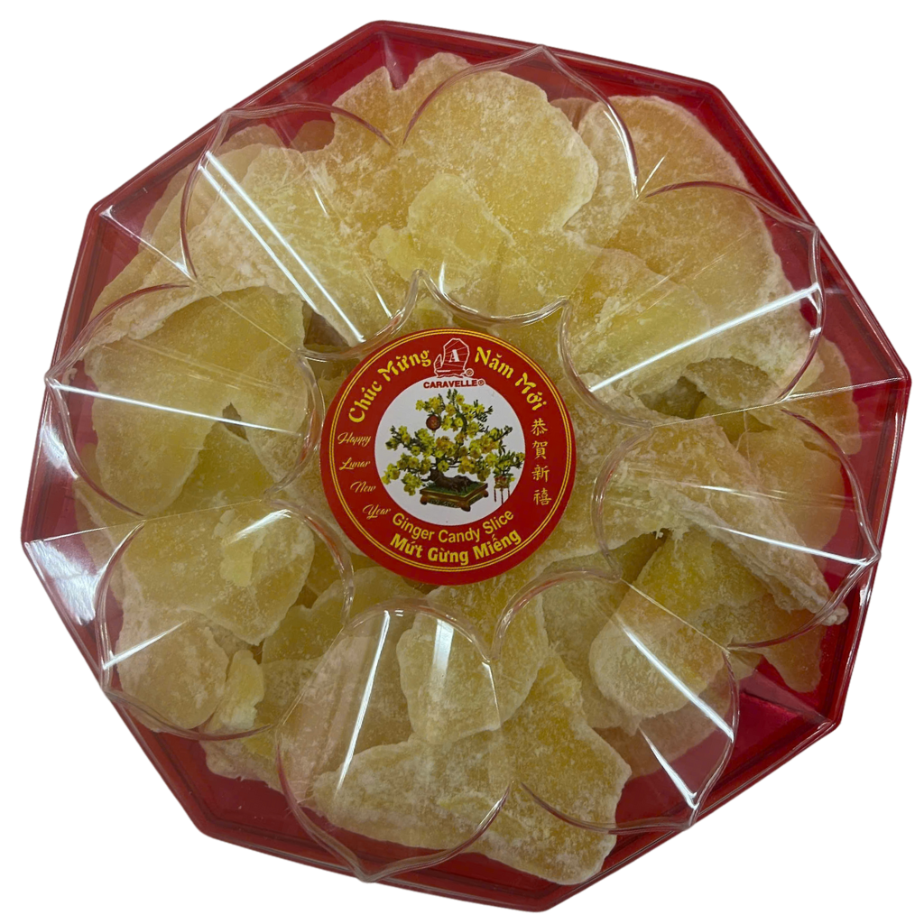 Caravelle Ginger Candy Slice 200g