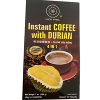 Lucky Wheel Instant Coffee With Durian 7oz