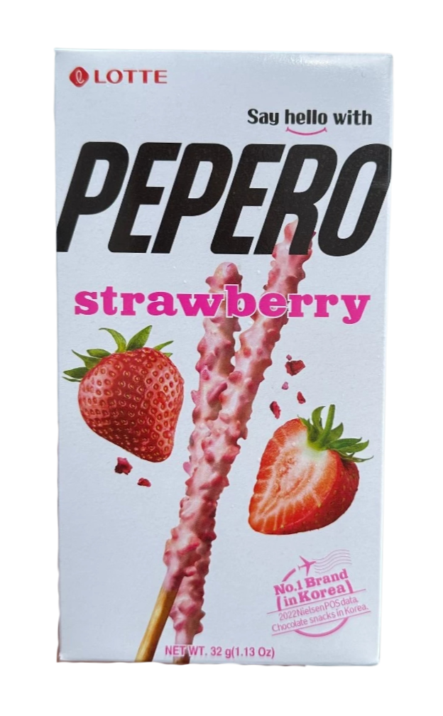 Lotte Pepero Strawberry 1.13oz