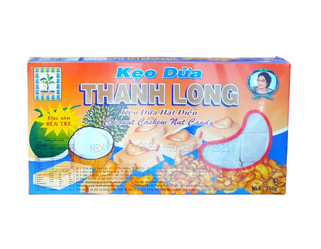 Thanh Long Coconut Cashew Nut Candy 350g