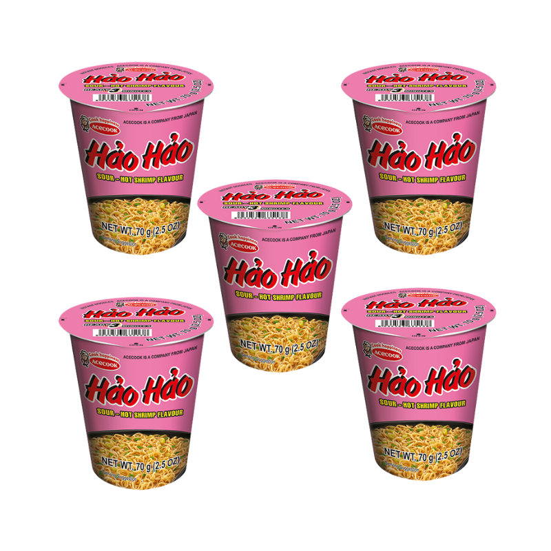 Acecook Hao Hao Hot & Sour Shrimp Flavour