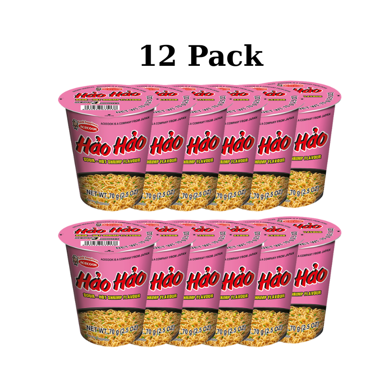 Acecook Hao Hao Hot & Sour Shrimp Flavour