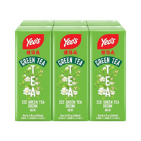 Yeo's Ice Green Tea Drink 250ml Pack of 6