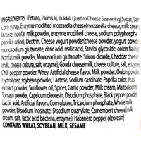 [SAMYANG] Buldak Potato Chips Quattro Cheese - 4.23oz