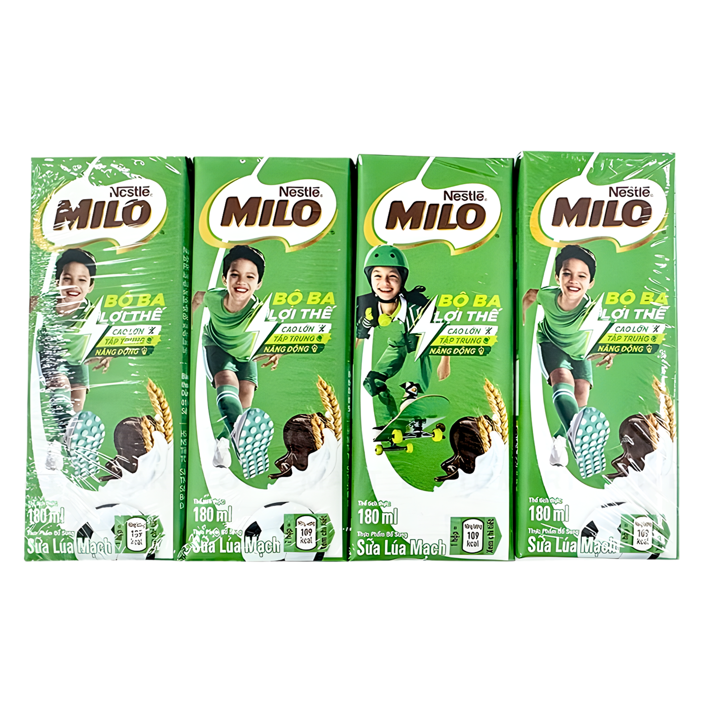 [NESTLÉ] Milo Malt Milk Drink - 180ml(4Pack)