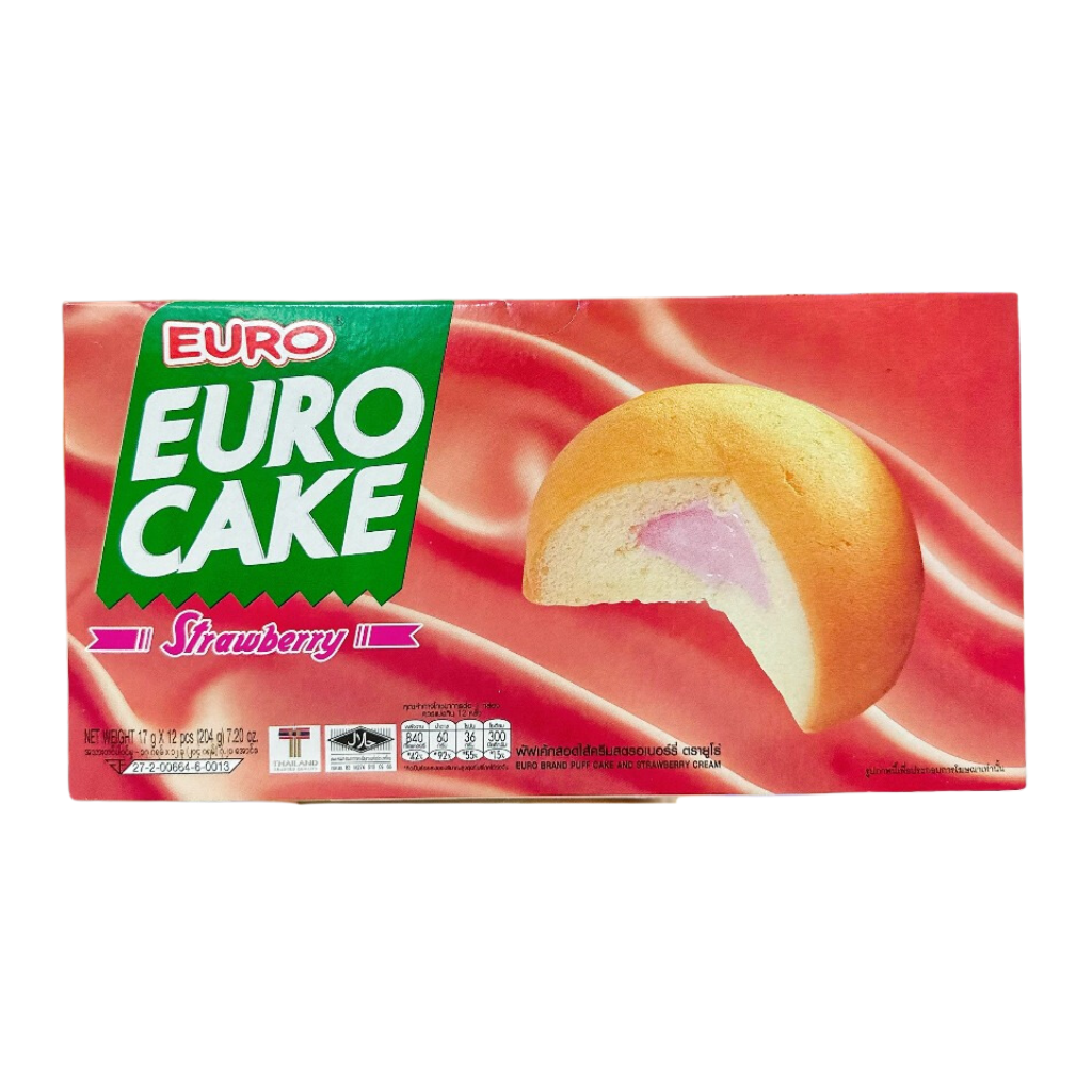 Euro Strawberry Cake 7.2oz