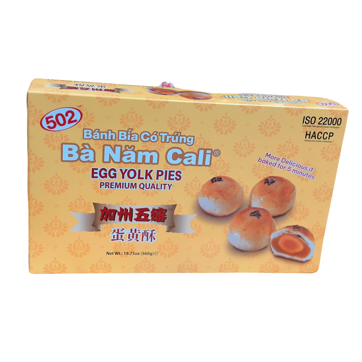 Ba Nam Cali Egg Yolk Pies 19.75 oz