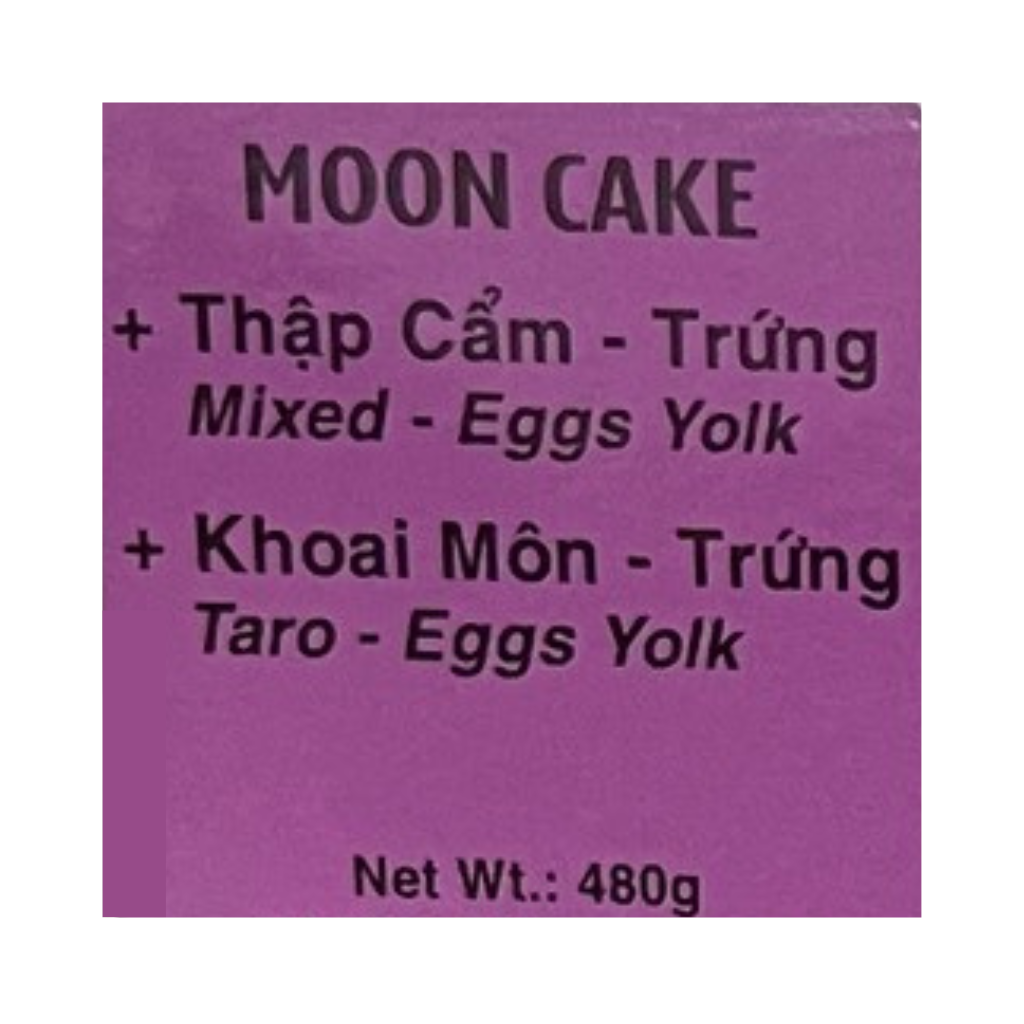 Happy Elephant - Moon Cake Taro - Egg Yolk ( 480 g )