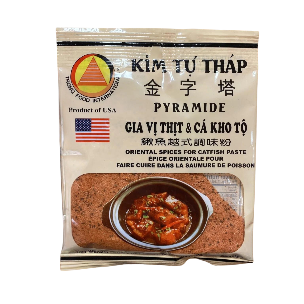 Pyramide Gia Vi Thit & Ca Kho To Stew Seasoning 2 oz