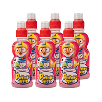 Paldo Pororo Fruit Juice, Strawberry Flavor 7.95 oz