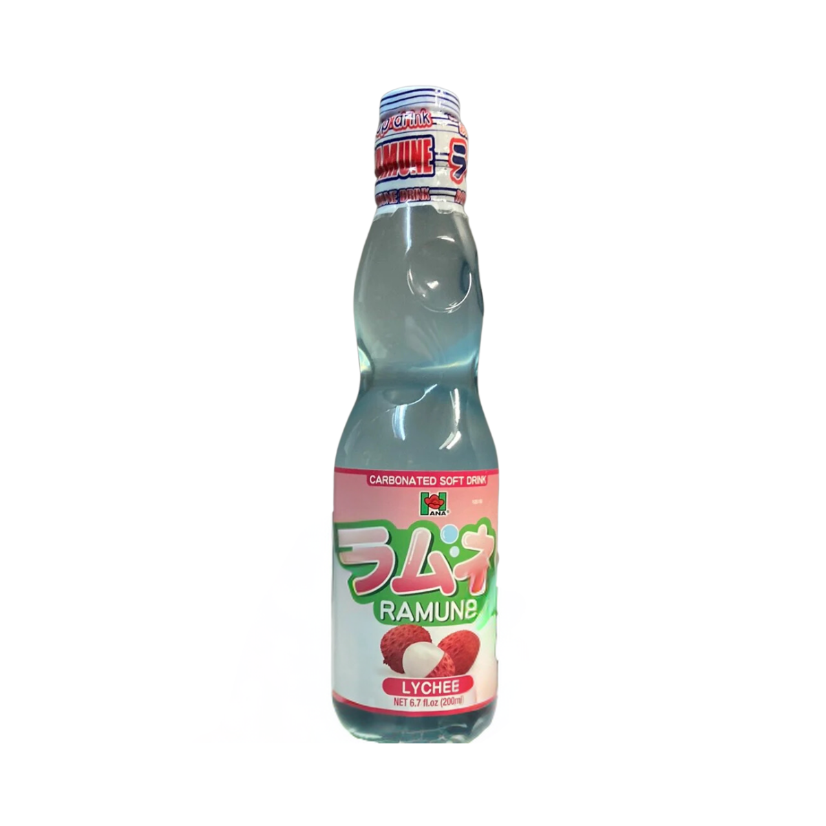 Hana Ramune Soda Lychee Flavor 200ml