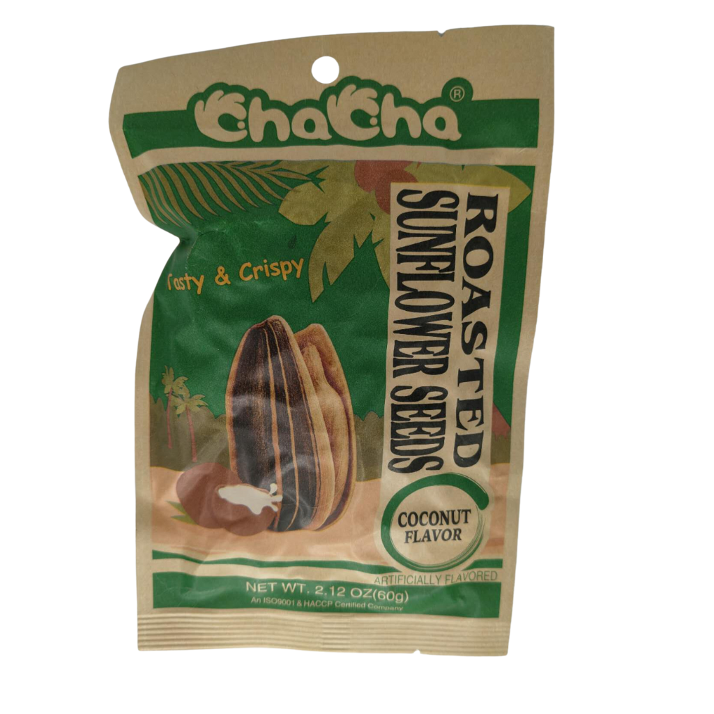 ChaCha Roasted Sunflower Seeds Coconut Flavor 60g