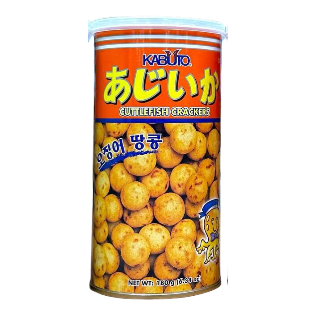 Kabuto Cuttlefish Crackers Snacking 6.34 oz