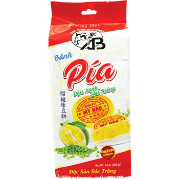 AB Brand Pia Cake Mung Bean - Durian 14 oz - A&E Foodstore
