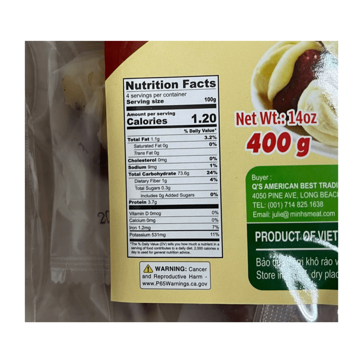 AB Brand Red Apple With Cashew Nut 14oz - A&E Foodstore