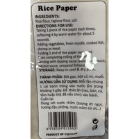 AB Rice Paper 22cm 12 oz - A&E Foodstore