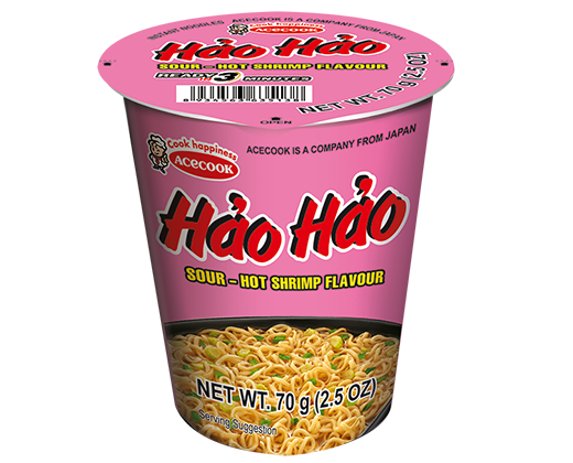 Acecook Hao Hao Hot & Sour Shrimp Flavour - A&E Foodstore