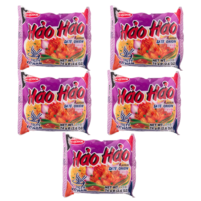 Acecook HAO HAO SATE ONION NOODLE - A&E Foodstore