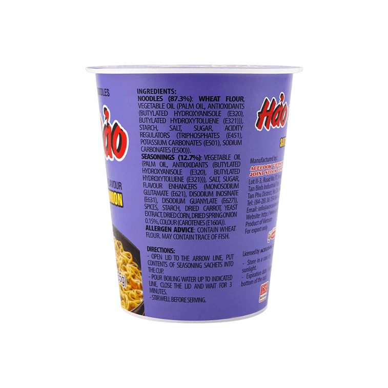 Acecook Hao Hao Sate Onion - A&E Foodstore
