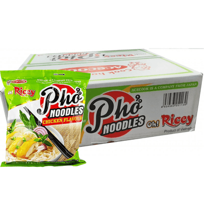 Acecook Oh! Ricey Pho Chicken Flavor 71g - A&E Foodstore