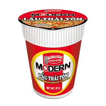 Acecook Thai Shrimp Hotpot Flavor Cup Noodle - A&E Foodstore