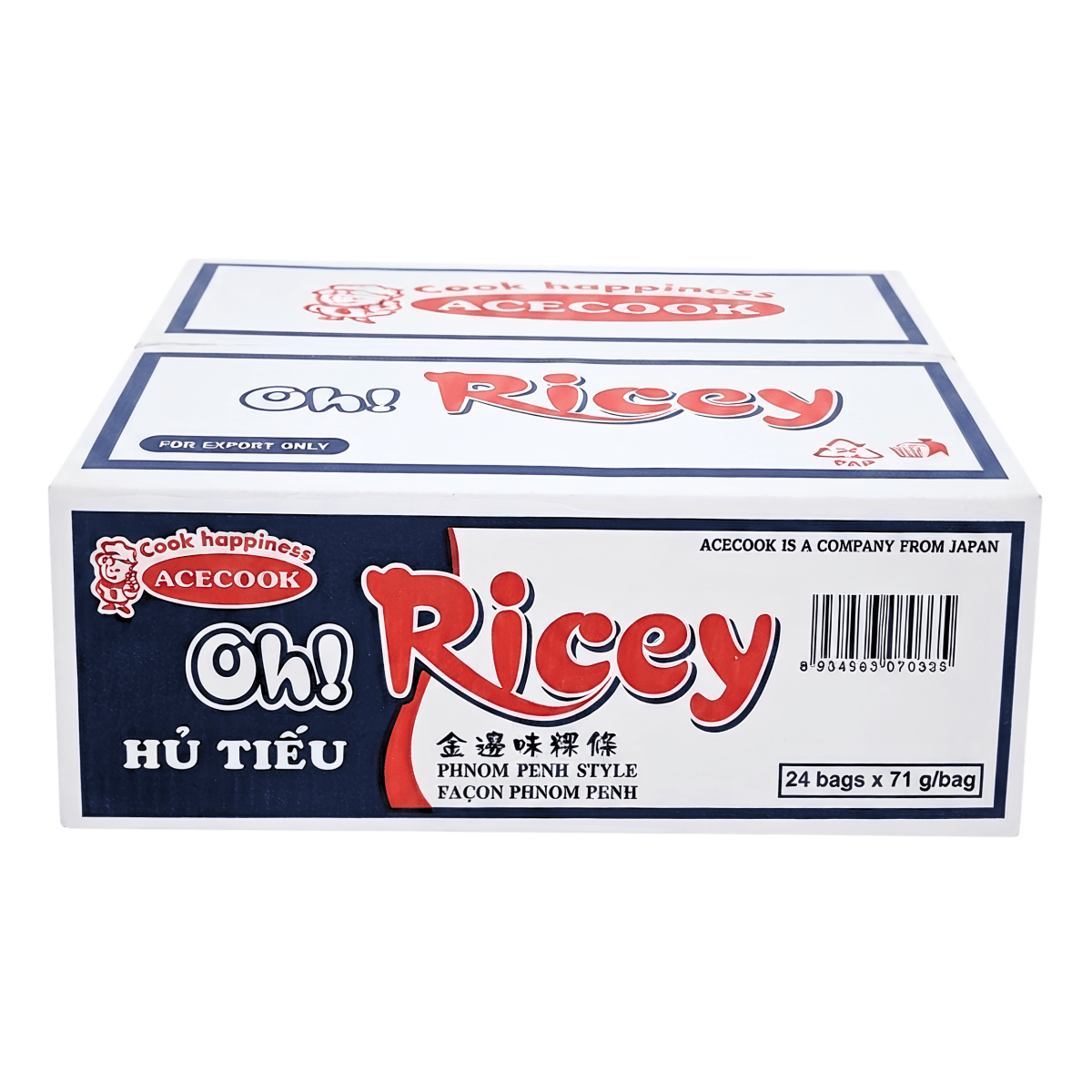 [Acecook]Oh Ricey PhnomPenh Style Noodles - 71g - A&E Foodstore