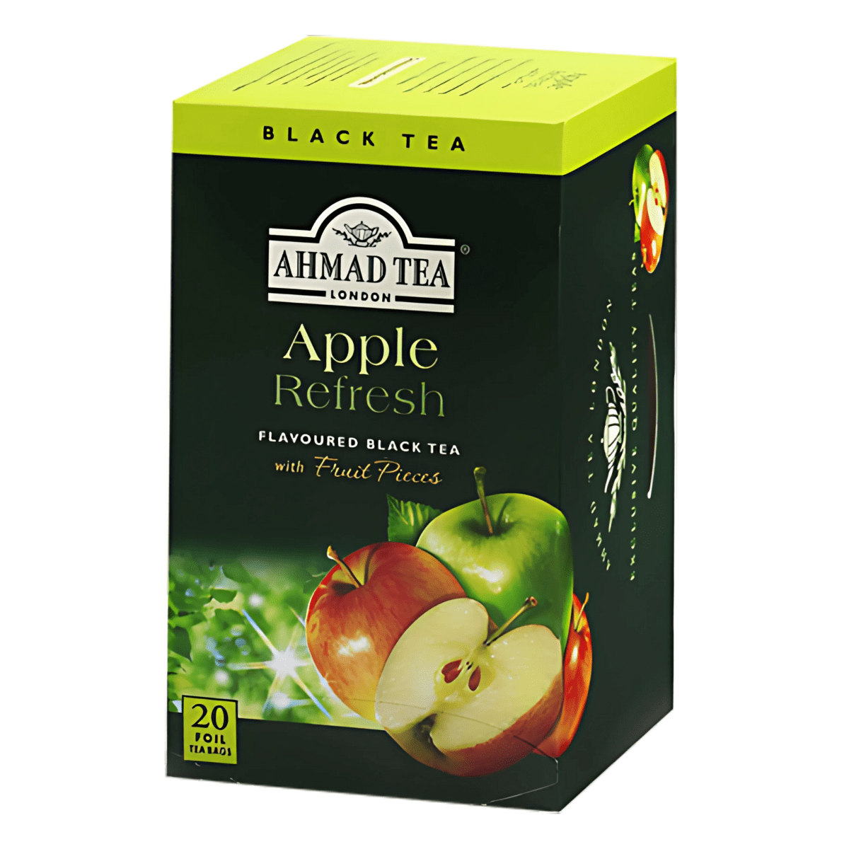AHMAD TEA - Apple Refresh Black Tea (20 Tea Bags) - A&E Foodstore