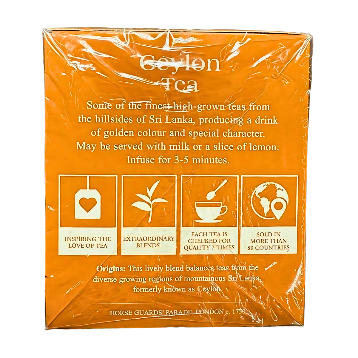 AHMAD TEA - Ceylon Tea, Black Tea (20 Bags) - A&E Foodstore