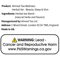 AHMAD Tea Combo - Beauty, Sleep, Slim - A&E Foodstore