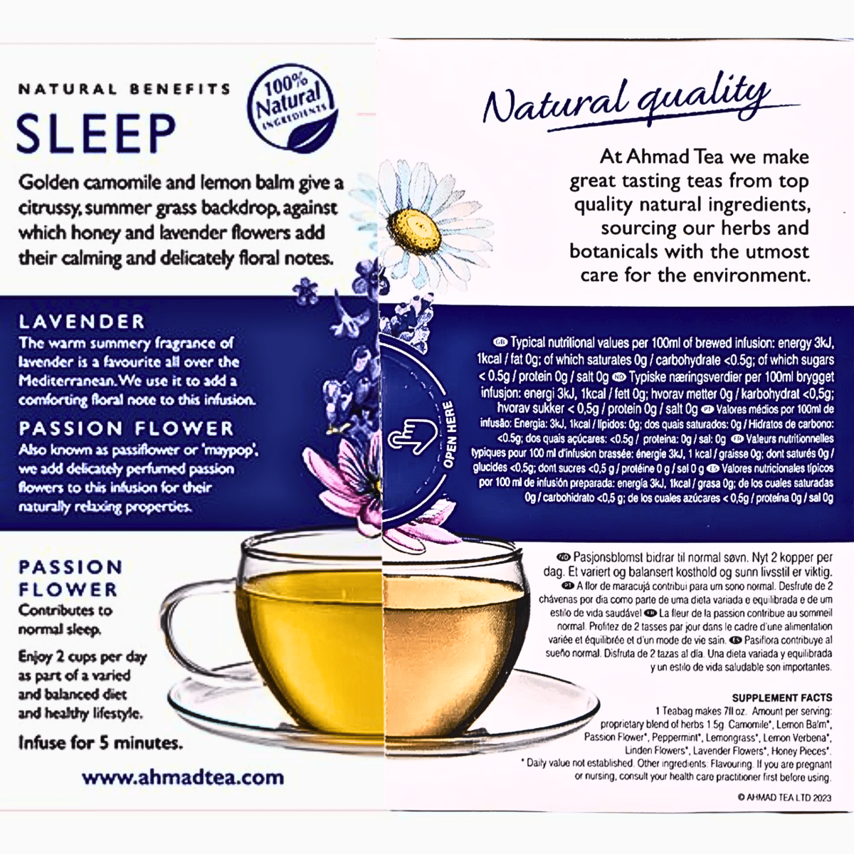 AHMAD Tea Combo - Beauty, Sleep, Slim - A&E Foodstore