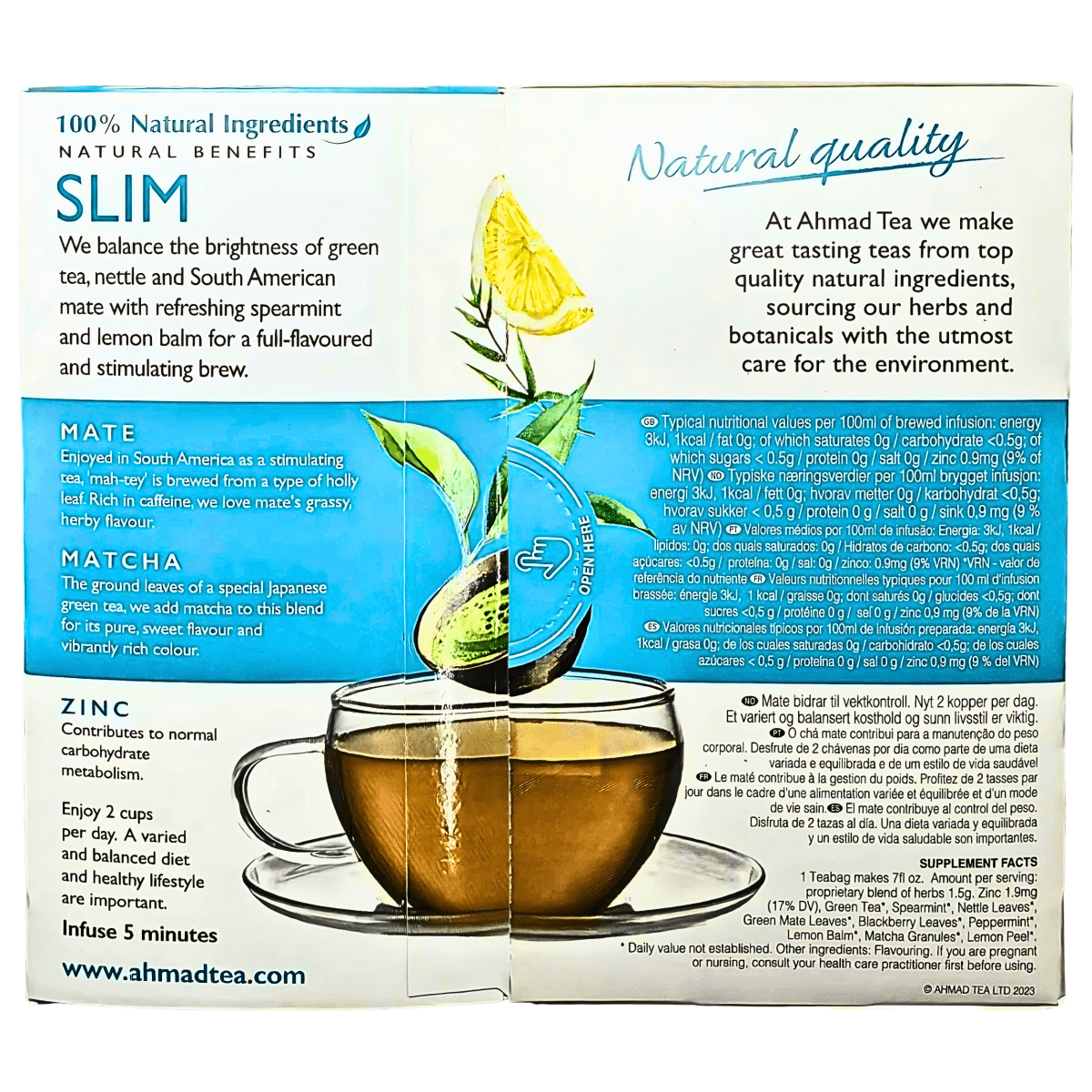 AHMAD Tea Combo - Beauty, Sleep, Slim - A&E Foodstore