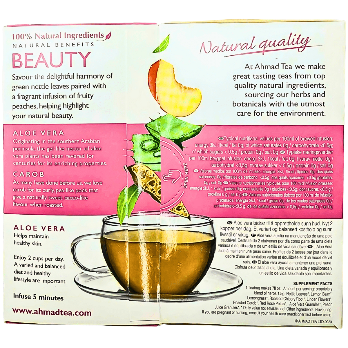 AHMAD Tea Combo - Beauty, Sleep, Slim - A&E Foodstore