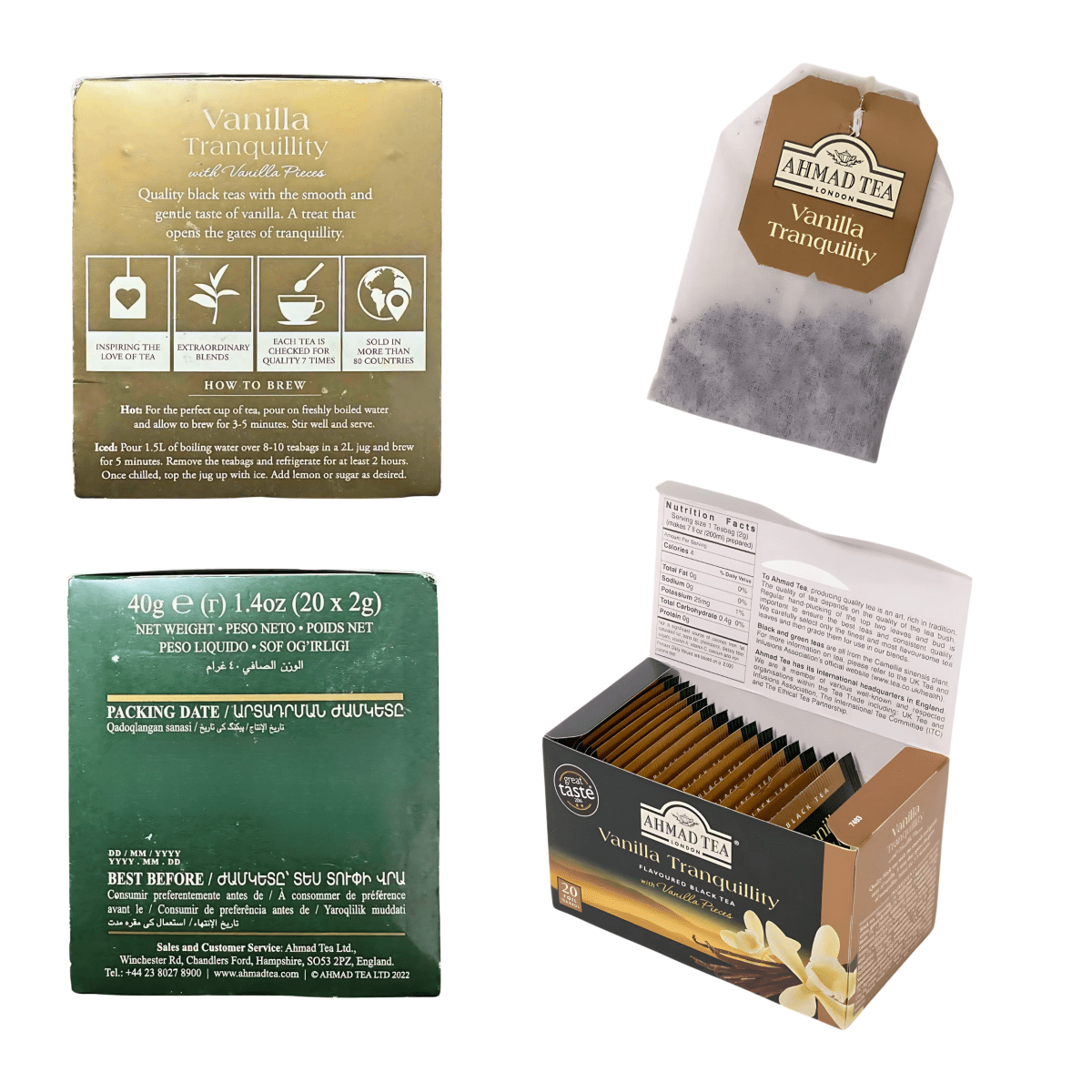 AHMAD TEA - Combo Classic Black Tea - A&E Foodstore