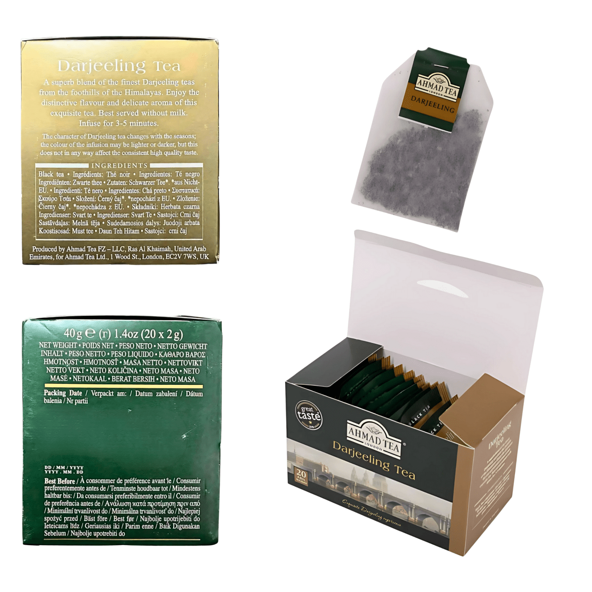 AHMAD TEA - Combo Classic Black Tea - A&E Foodstore