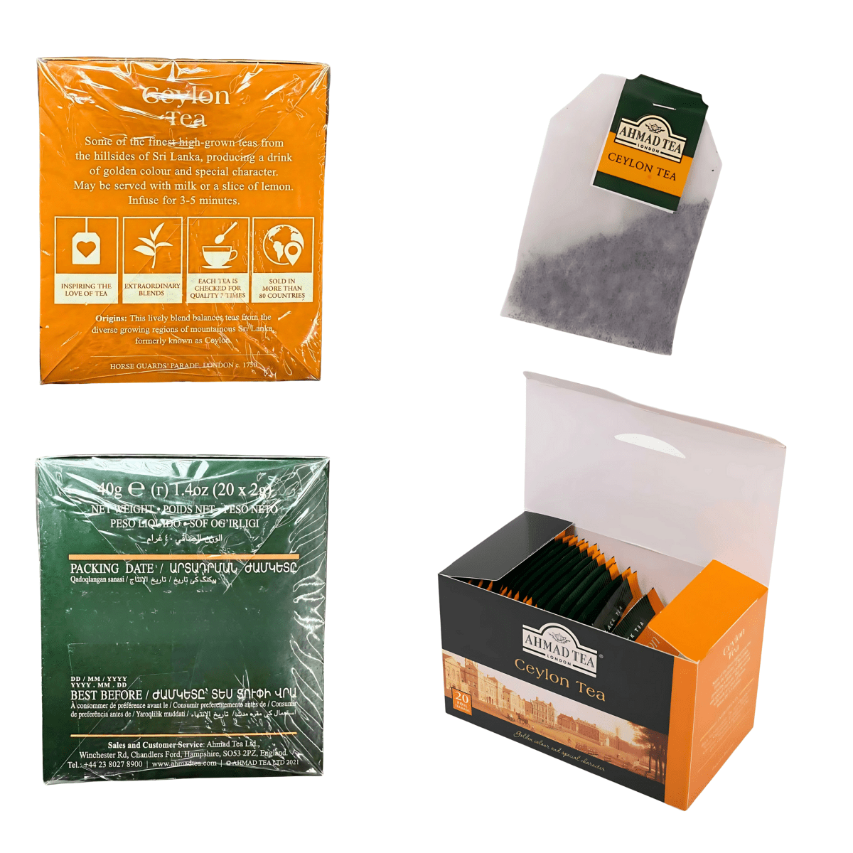 AHMAD TEA - Combo Classic Black Tea - A&E Foodstore