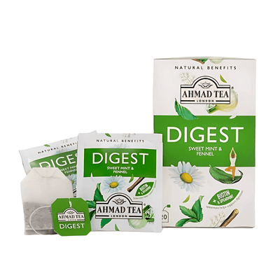 AHMAD TEA - 'Digest'Infusion - Herbal Tea (20TeaBags) - A&E Foodstore