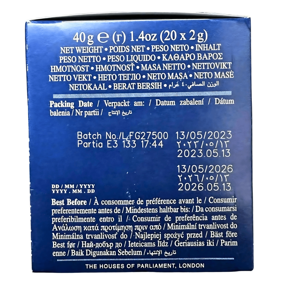 AHMAD TEA - Evening Tea Decaffeinated (20 TeaBags) - A&E Foodstore