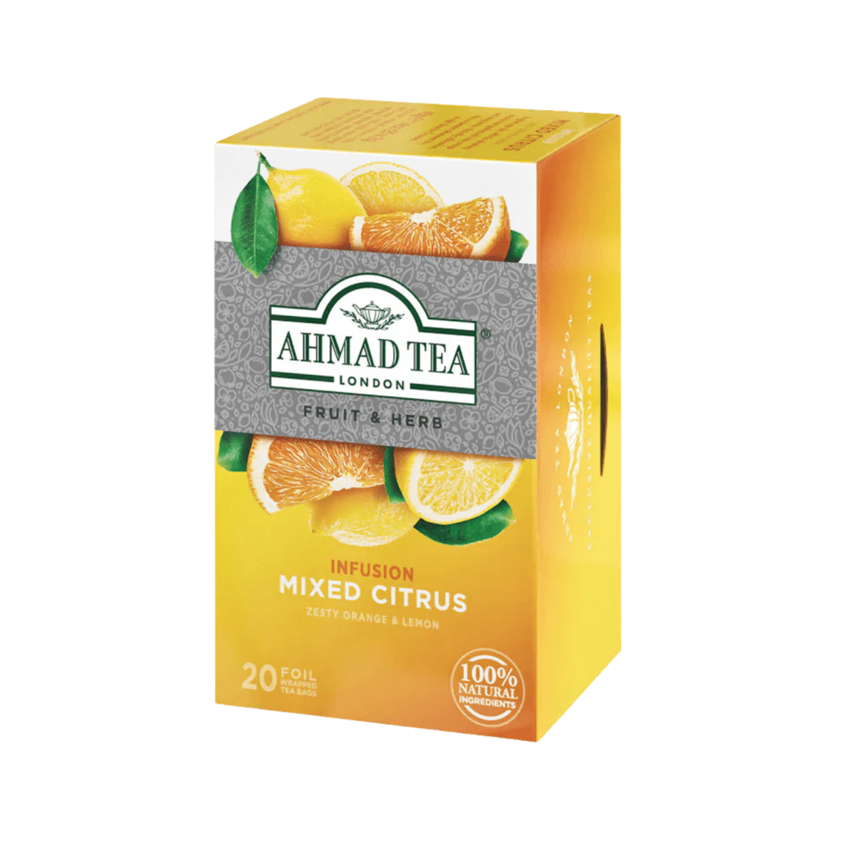 AHMAD TEA - Mixed Citrus Fruit & Herbal (20Bags) - A&E Foodstore