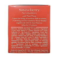AHMAD TEA - StrawberrySensation Fruit Black 20Bags - A&E Foodstore