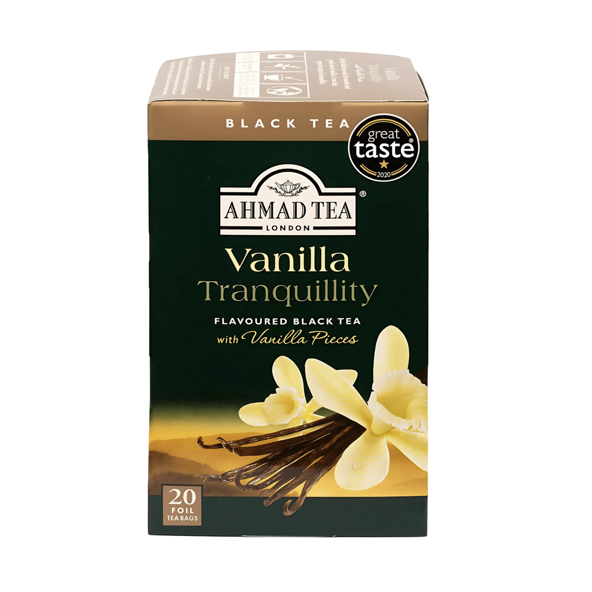AHMAD TEA - Vanilla Tranquility Black Tea (20Bags) - A&E Foodstore