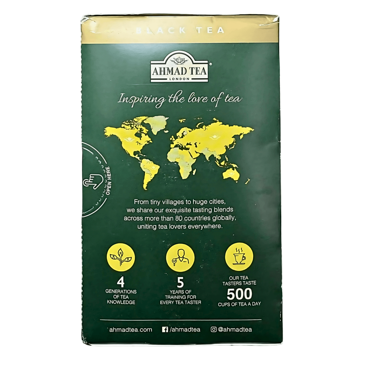 AHMAD TEA - Vanilla Tranquility Black Tea (20Bags) - A&E Foodstore