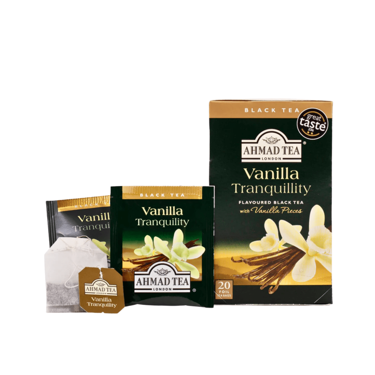 AHMAD TEA - Vanilla Tranquility Black Tea (20Bags) - A&E Foodstore