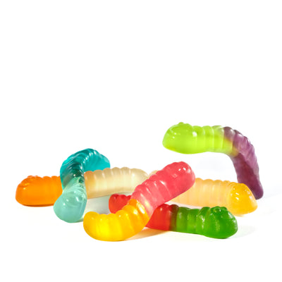 Albanese 12 Flavor Mini Gummi Worms 3.5 oz - A&E Foodstore