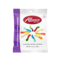 Albanese 12 Flavor Mini Gummi Worms 3.5 oz - A&E Foodstore